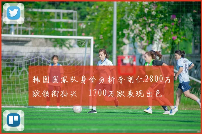 韩国国家队身价分析李刚仁2800万欧领衔孙兴慜1700万欧表现出色